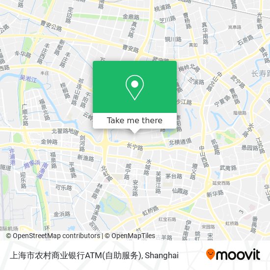 上海市农村商业银行ATM(自助服务) map