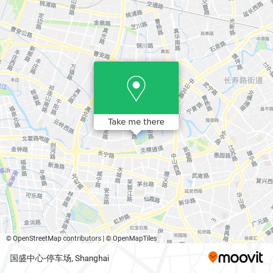 国盛中心-停车场 map