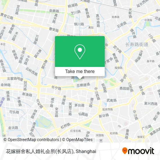 花嫁丽舍私人婚礼会所(长风店) map