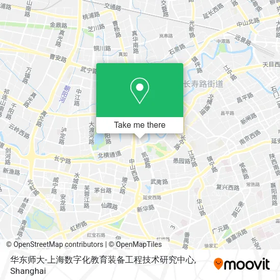 华东师大-上海数字化教育装备工程技术研究中心 map