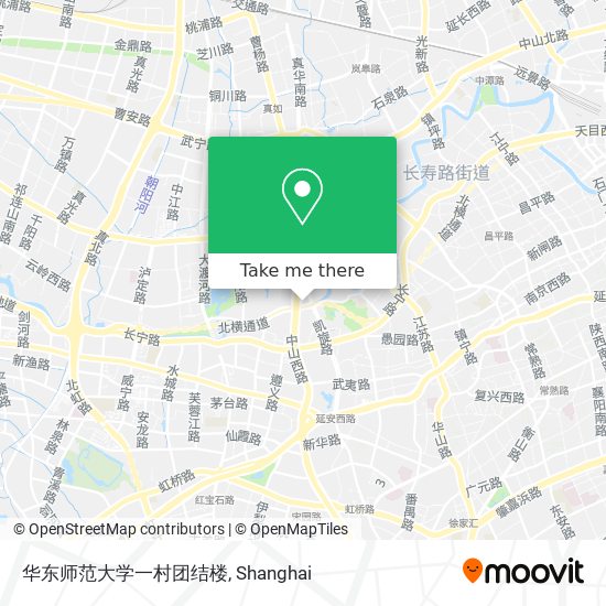 华东师范大学一村团结楼 map