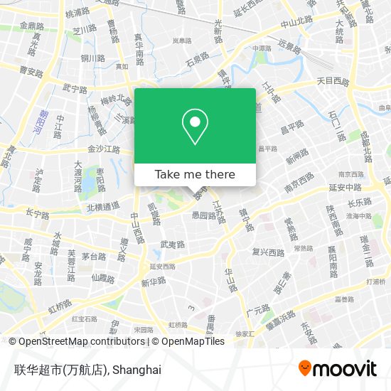 联华超市(万航店) map