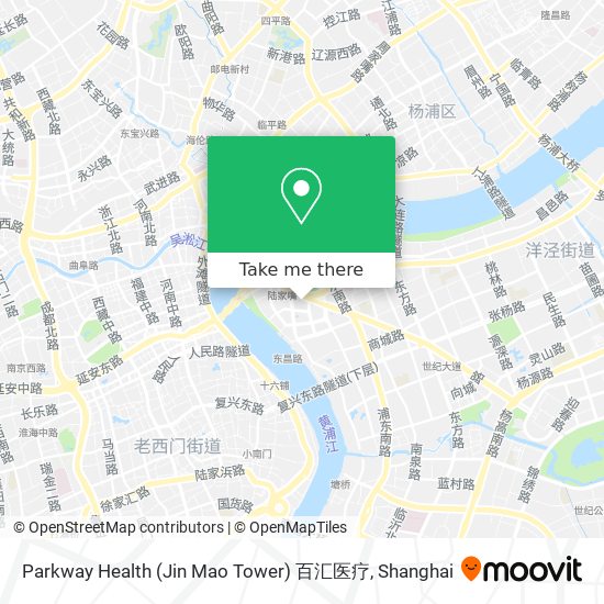 Parkway Health (Jin Mao Tower) 百汇医疗 map