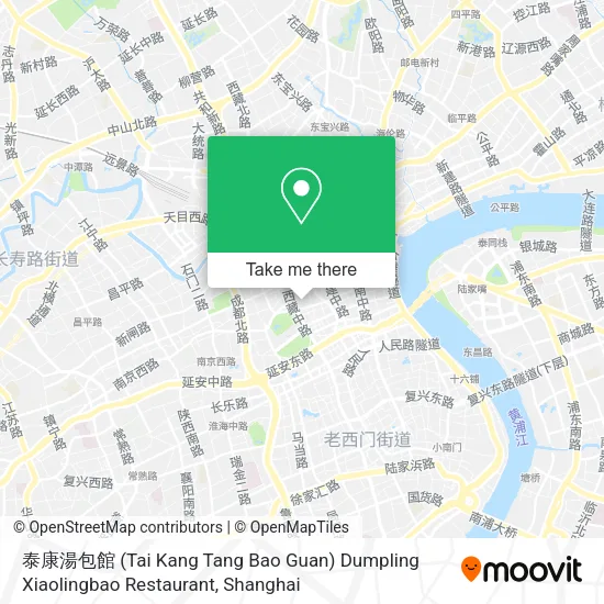 泰康湯包館 (Tai Kang Tang Bao Guan) Dumpling Xiaolingbao Restaurant map