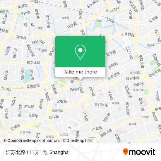 江苏北路111弄1号 map
