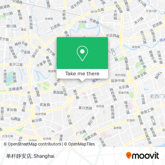 单杆静安店 map