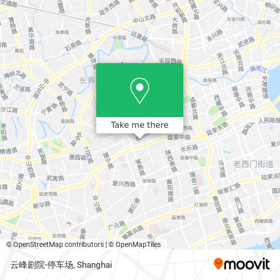 云峰剧院-停车场 map