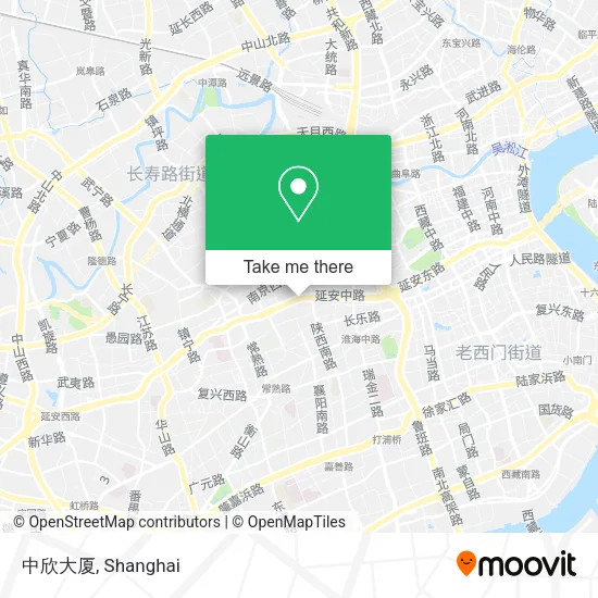 中欣大厦 map