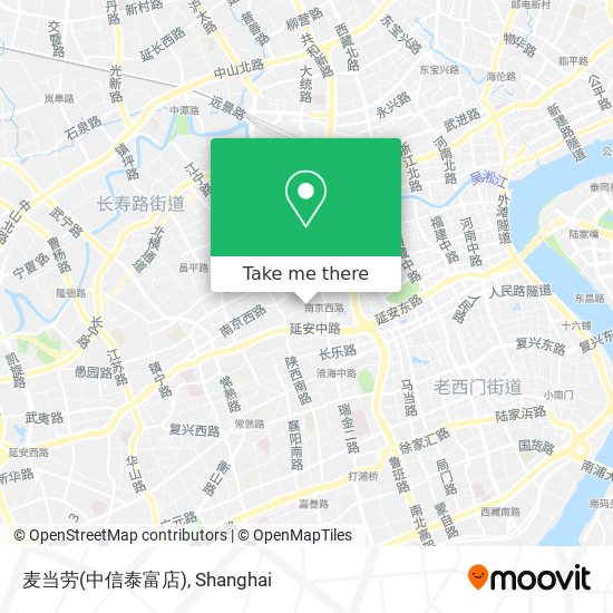 麦当劳(中信泰富店) map