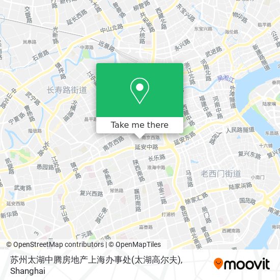 苏州太湖中腾房地产上海办事处(太湖高尔夫) map