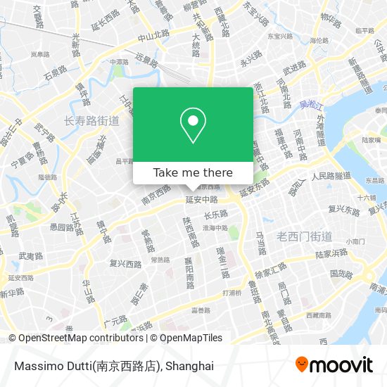 Massimo Dutti(南京西路店) map