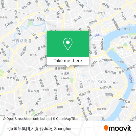上海国际集团大厦-停车场 map