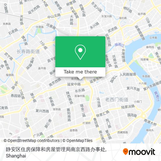 静安区住房保障和房屋管理局南京西路办事处 map