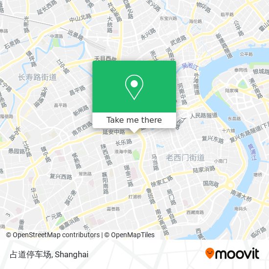 占道停车场 map