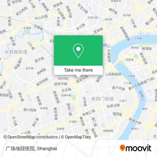 广场地段医院 map
