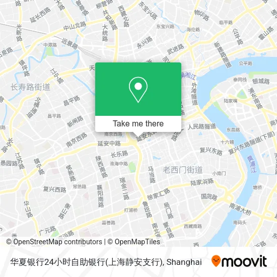 华夏银行24小时自助银行(上海静安支行) map