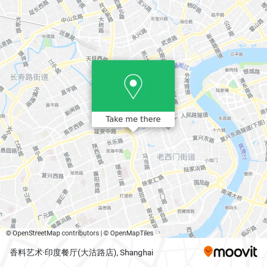 香料艺术·印度餐厅(大沽路店) map