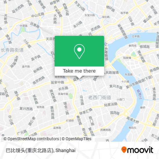 巴比馒头(重庆北路店) map