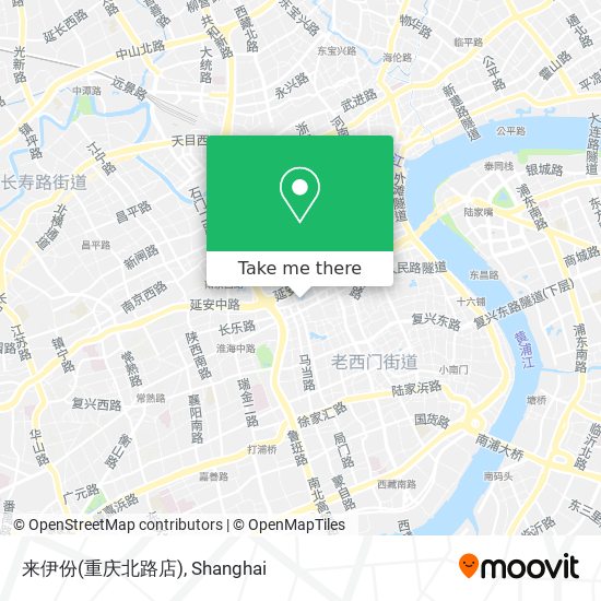 来伊份(重庆北路店) map