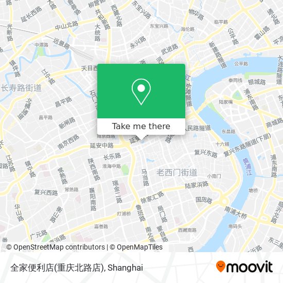 全家便利店(重庆北路店) map