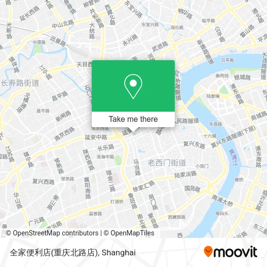 全家便利店(重庆北路店) map