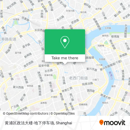 黄浦区政法大楼-地下停车场 map