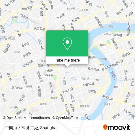中国海关业务二处 map