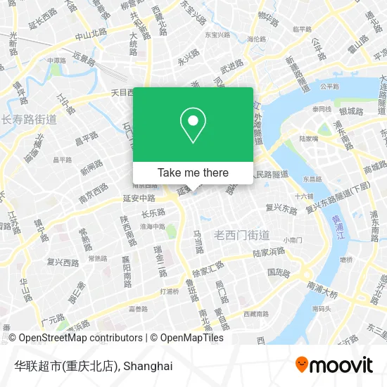 华联超市(重庆北店) map