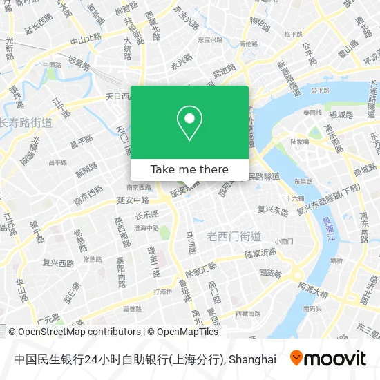 中国民生银行24小时自助银行(上海分行) map