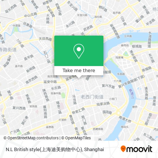 N.L British style(上海迪美购物中心) map
