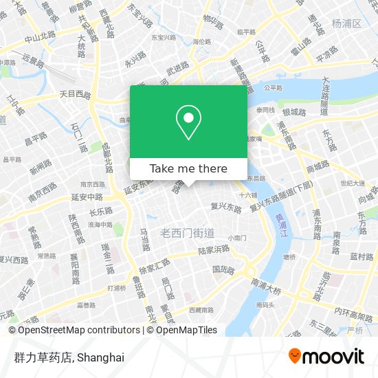 群力草药店 map