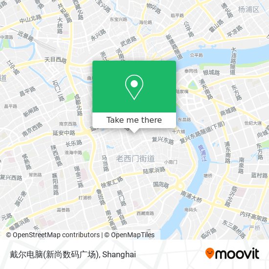 戴尔电脑(新尚数码广场) map