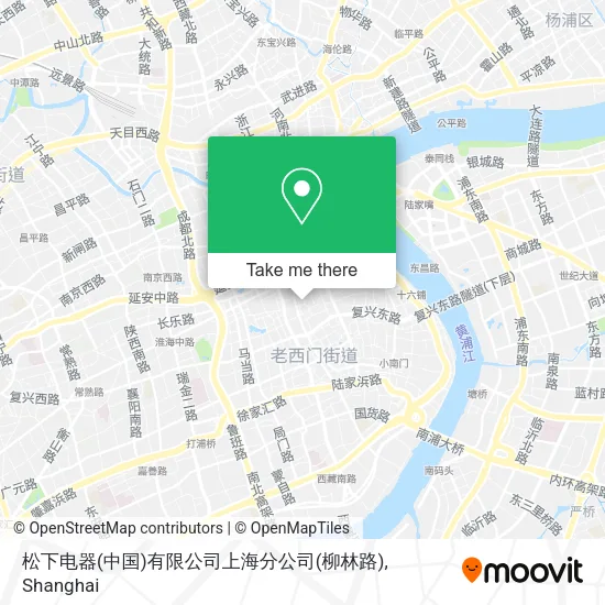松下电器(中国)有限公司上海分公司(柳林路) map