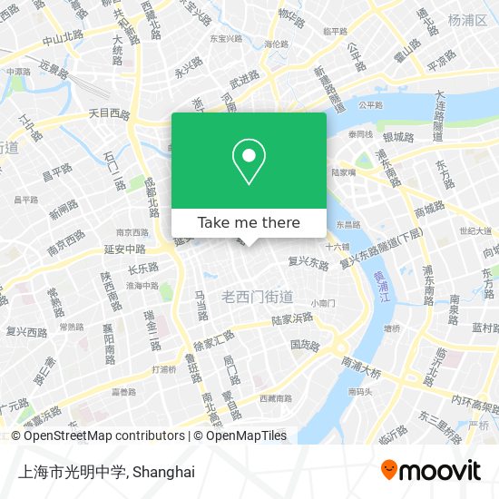 上海市光明中学 map