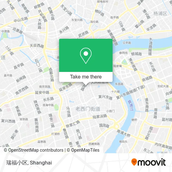 瑞福小区 map