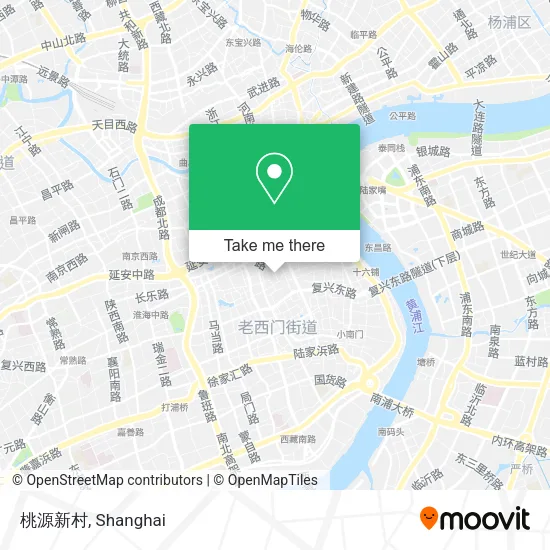 桃源新村 map