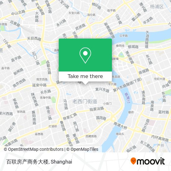 百联房产商务大楼 map