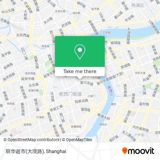 联华超市(大境路) map