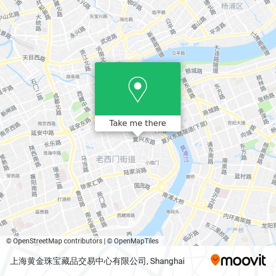 上海黄金珠宝藏品交易中心有限公司 map