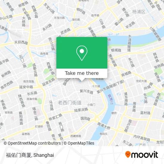福佑门商厦 map