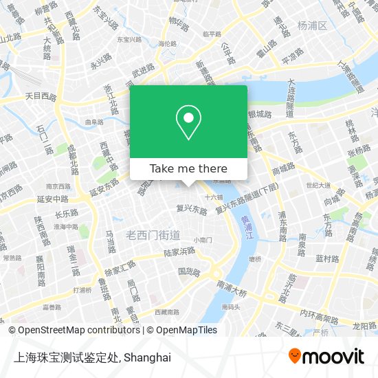 上海珠宝测试鉴定处 map