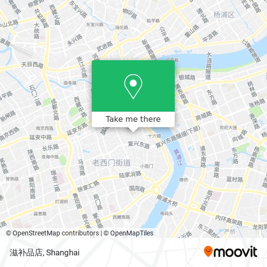 滋补品店 map