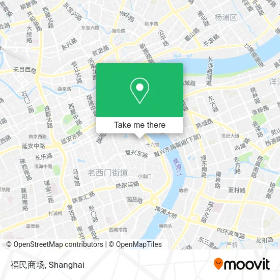 福民商场 map