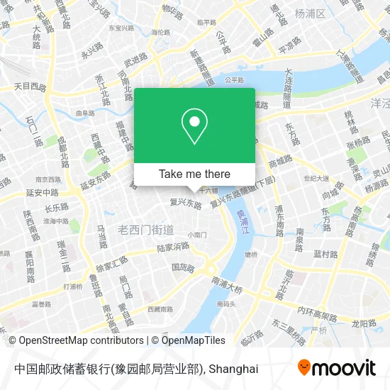 中国邮政储蓄银行(豫园邮局营业部) map