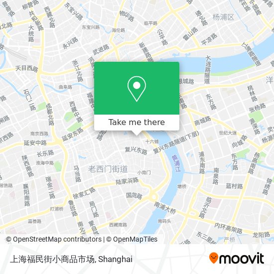 上海福民街小商品市场 map