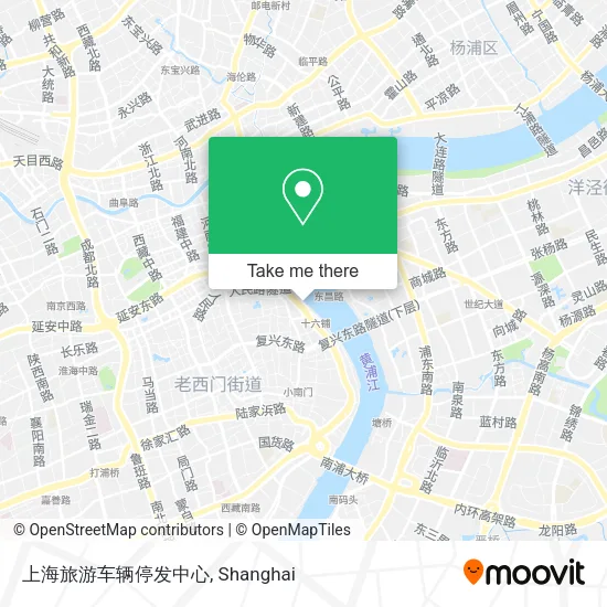上海旅游车辆停发中心 map