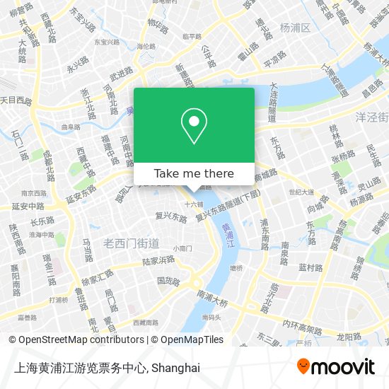 上海黄浦江游览票务中心 map