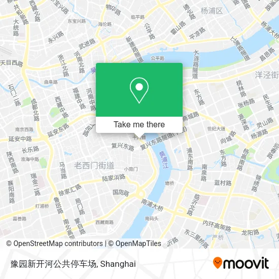 豫园新开河公共停车场 map