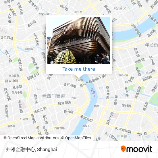 外滩金融中心 map