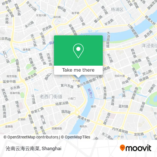 沧南云海云南菜 map